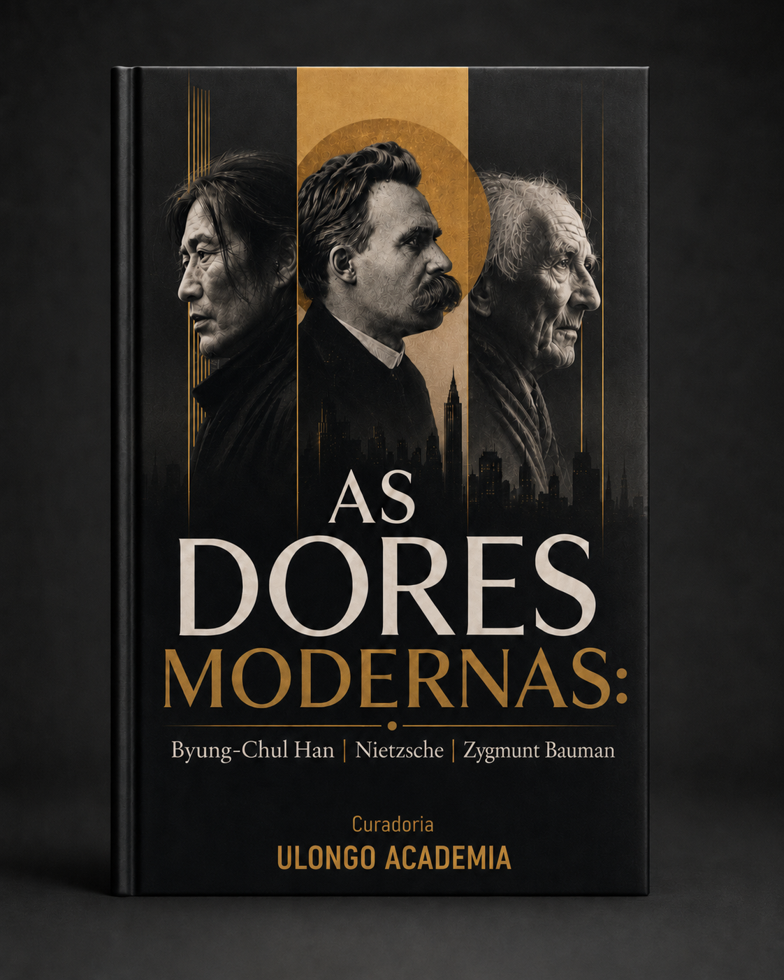 Capa do e-book As Dores Modernas — sociologia sobre as dores modernas, Curadoria Ulongo Academia