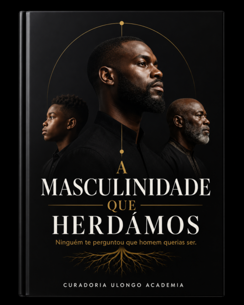 Capa do e-book A Masculinidade que Herdámos, série O Homem Africano, Ulongo Academia