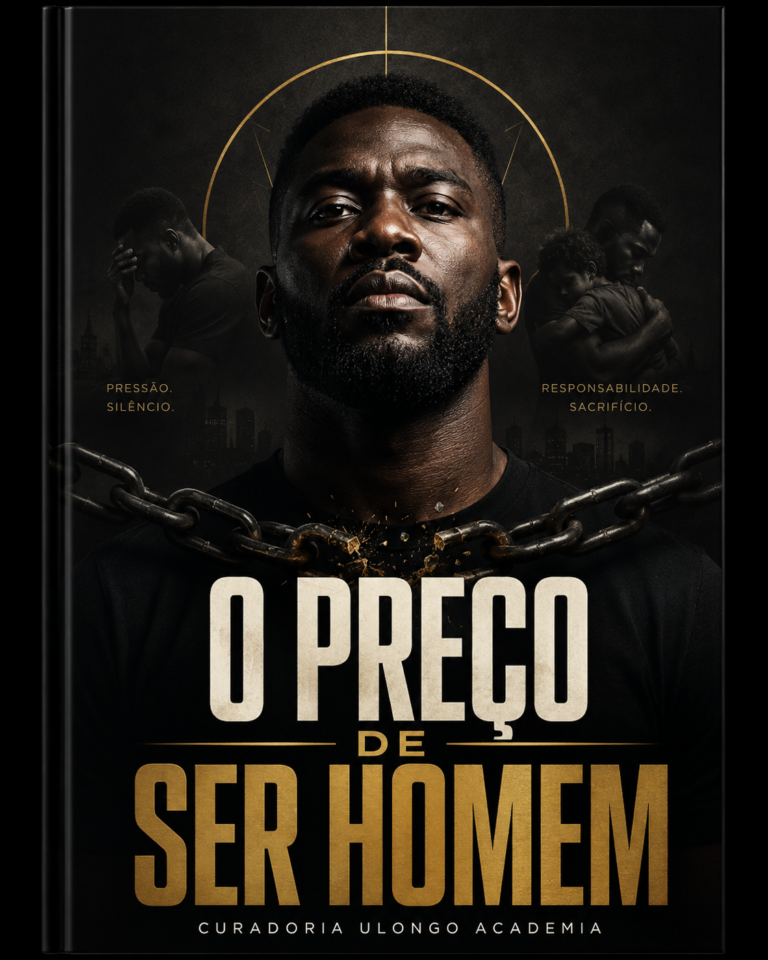 Capa do e-book O Preço de Ser Homem, série O Homem Africano, Ulongo Academia